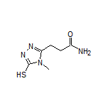 3-(5-mercapto-4-methyl-4H-1,2,4-triazol-3-yl)propanamide