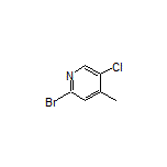 2-bromo-5-chloro-4-methylpyridine