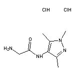 2-amino-N-(1,3,5-trimethyl-1H-pyrazol-4-yl)acetamide dihydrochloride