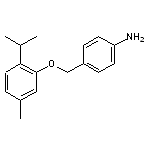 4-[(2-isopropyl-5-methylphenoxy)methyl]aniline