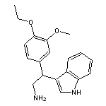 2-(4-ethoxy-3-methoxyphenyl)-2-(1H-indol-3-yl)ethanamine