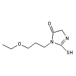 3-(3-ethoxypropyl)-2-mercapto-3,5-dihydro-4H-imidazol-4-one