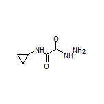 N-cyclopropyl-2-hydrazino-2-oxoacetamide