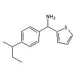 (4-sec-butylphenyl)(thien-2-yl)methylamine