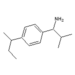 1-(4-sec-butylphenyl)-2-methylpropan-1-amine