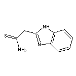 2-(1H-benzimidazol-2-yl)ethanethioamide