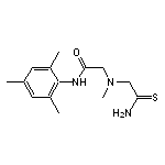 2-[(2-amino-2-thioxoethyl)(methyl)amino]-N-mesitylacetamide