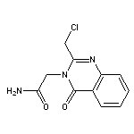 2-[2-(chloromethyl)-4-oxoquinazolin-3(4H)-yl]acetamide