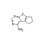 4-Amino-6,7-dihydro-5H-cyclopenta[4,5]thieno[2,3-d]pyrimidine