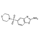 5-(morpholin-4-ylsulfonyl)-1,3-benzoxazol-2-amine