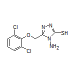 4-amino-5-[(2,6-dichlorophenoxy)methyl]-4H-1,2,4-triazole-3-thiol