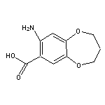 8-amino-3,4-dihydro-2H-1,5-benzodioxepine-7-carboxylic acid