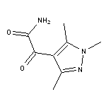 2-oxo-2-(1,3,5-trimethyl-1H-pyrazol-4-yl)acetamide