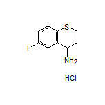 4-Amino-6-fluorothiochromane Hydrochloride