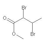 methyl 2,3-dibromobutanoate