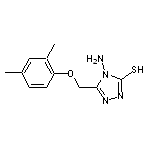 4-amino-5-[(2,4-dimethylphenoxy)methyl]-4H-1,2,4-triazole-3-thiol