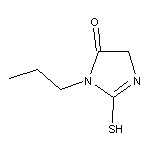 2-mercapto-3-propyl-3,5-dihydro-4H-imidazol-4-one