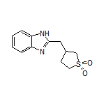 3-[(2-Benzimidazolyl)methyl]tetrahydrothiophene 1,1-Dioxide