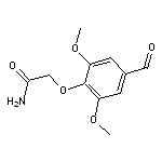 2-(4-formyl-2,6-dimethoxyphenoxy)acetamide