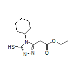 Ethyl 4-Cyclohexyl-5-mercapto-4H-1,2,4-triazole-3-acetate