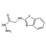 2-(1,3-benzothiazol-2-ylamino)acetohydrazide