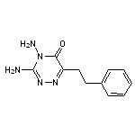 3,4-diamino-6-(2-phenylethyl)-1,2,4-triazin-5(4H)-one