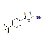 2-Amino-5-[4-(trifluoromethyl)phenyl]-1,3,4-oxadiazole