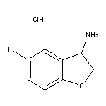 5-fluoro-2,3-dihydro-1-benzofuran-3-amine hydrochloride