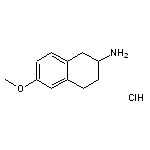 6-methoxy-1,2,3,4-tetrahydronaphthalen-2-amine hydrochloride