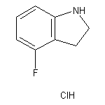 4-fluoro-2,3-dihydro-1H-indole hydrochloride