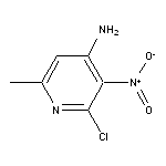 4-Amino-2-chloro-6-methyl-3-nitropyridine