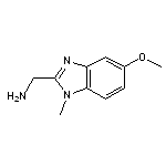 (5-methoxy-1-methyl-1H-1,3-benzodiazol-2-yl)methanamine