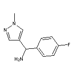 (4-fluorophenyl)(1-methyl-1H-pyrazol-4-yl)methanamine