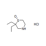 2,2-Diethylthiomorpholine 1-Oxide Hydrochloride