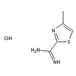 4-Methylthiazole-2-carboximidamide Hydrochloride