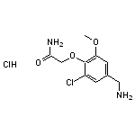 2-[4-(aminomethyl)-2-chloro-6-methoxyphenoxy]acetamide hydrochloride