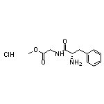 methyl 2-[(2S)-2-amino-3-phenylpropanamido]acetate hydrochloride