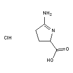 5-amino-3,4-dihydro-2H-pyrrole-2-carboxylic acid hydrochloride