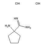 1-aminocyclopentane-1-carboximidamide dihydrochloride