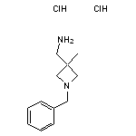 (1-benzyl-3-methylazetidin-3-yl)methanamine dihydrochloride