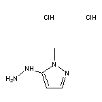 5-hydrazino-1-methyl-1H-pyrazole dihydrochloride