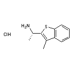 (1S)-1-(3-methyl-1-benzothiophen-2-yl)ethan-1-amine hydrochloride