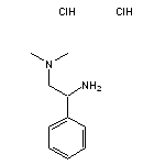 (2-amino-2-phenylethyl)dimethylamine dihydrochloride