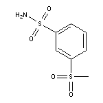 3-methanesulfonylbenzene-1-sulfonamide