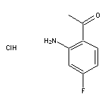 1-(2-amino-4-fluorophenyl)ethan-1-one hydrochloride