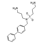 3-amino-N-(3-aminopropyl)-N-[(4-phenylphenyl)methyl]propane-1-sulfonamide