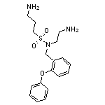 3-amino-N-(2-aminoethyl)-N-[(2-phenoxyphenyl)methyl]propane-1-sulfonamide