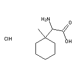 2-amino-2-(1-methylcyclohexyl)acetic acid hydrochloride