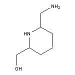 [6-(aminomethyl)piperidin-2-yl]methanol