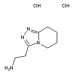 2-{5H,6H,7H,8H-[1,2,4]triazolo[4,3-a]pyridin-3-yl}ethan-1-amine dihydrochloride